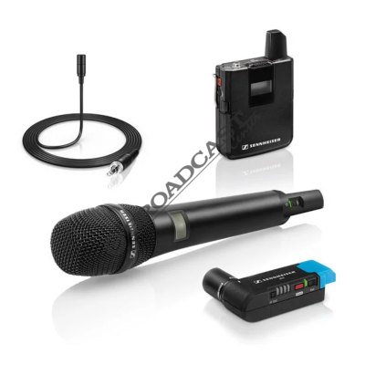 Sennheiser AVX - Combo SET  Tx a mano + Tx da tasca + ME 2 + Rx