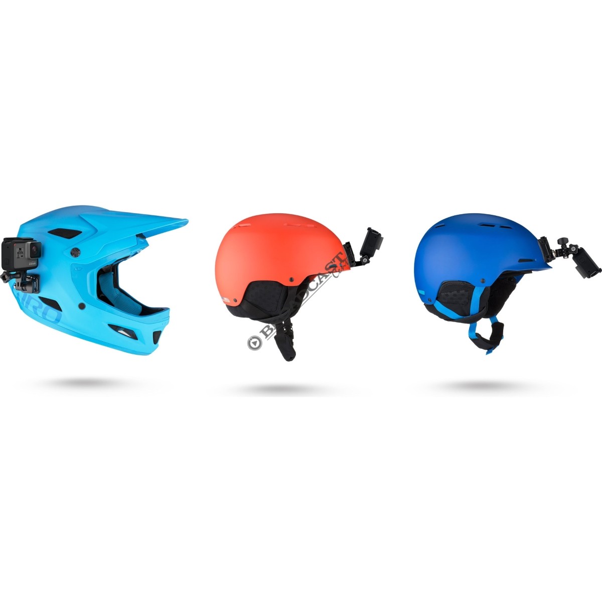 Supporto frontale e laterale per casco (Helmet front+side mount) GoPro