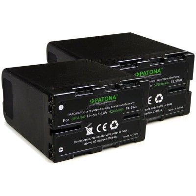 Patona Batteria BP-U60 compatibile Sony