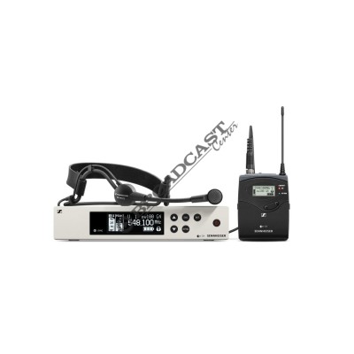 SENNHEISER EW 100 G4 ME3 Trasmettitore da tasca e ricevitore fisso.