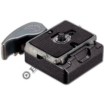 Manfrotto 323 Piastra a sgancio rapido con alloggiamento