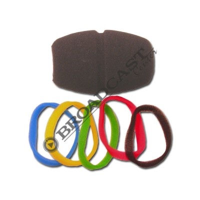 Sennheiser MZW 4032 Antivento in spugna per gelato con anelli colorati