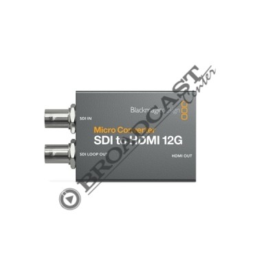 Micro Converter SDI to HDMI 12G wPSU