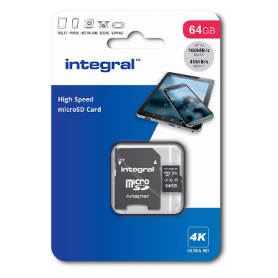 INTEGRAL - Micro SD V30 da 32GB