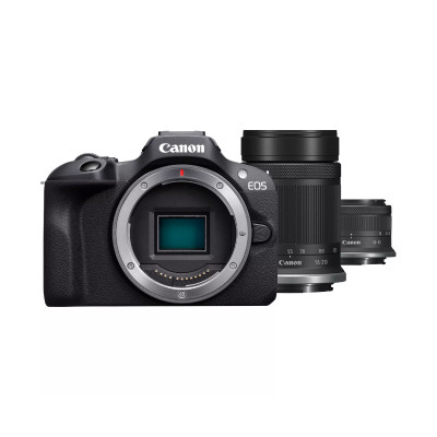 Canon EOS R100 + RF-S 18-45MM + RF-S 55-210MM - Garanzia Canon Italia