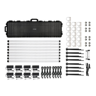 NANLITE PavoTube II 30XR RGB Kit 8 Pezzi