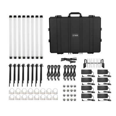 NANLITE PavoTube II 15XR LED RGB Kit 8 Pezzi