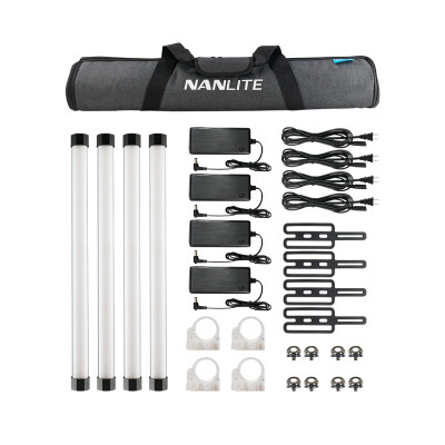 NANLITE Pavotube II 15X RGB Pixel Kit 4 Pezzi