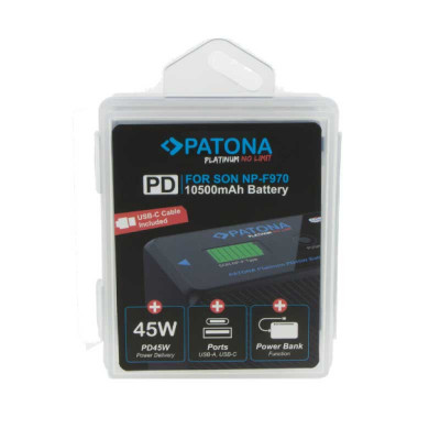 Patona Platinum - NP-F970|10500mAh PD45W