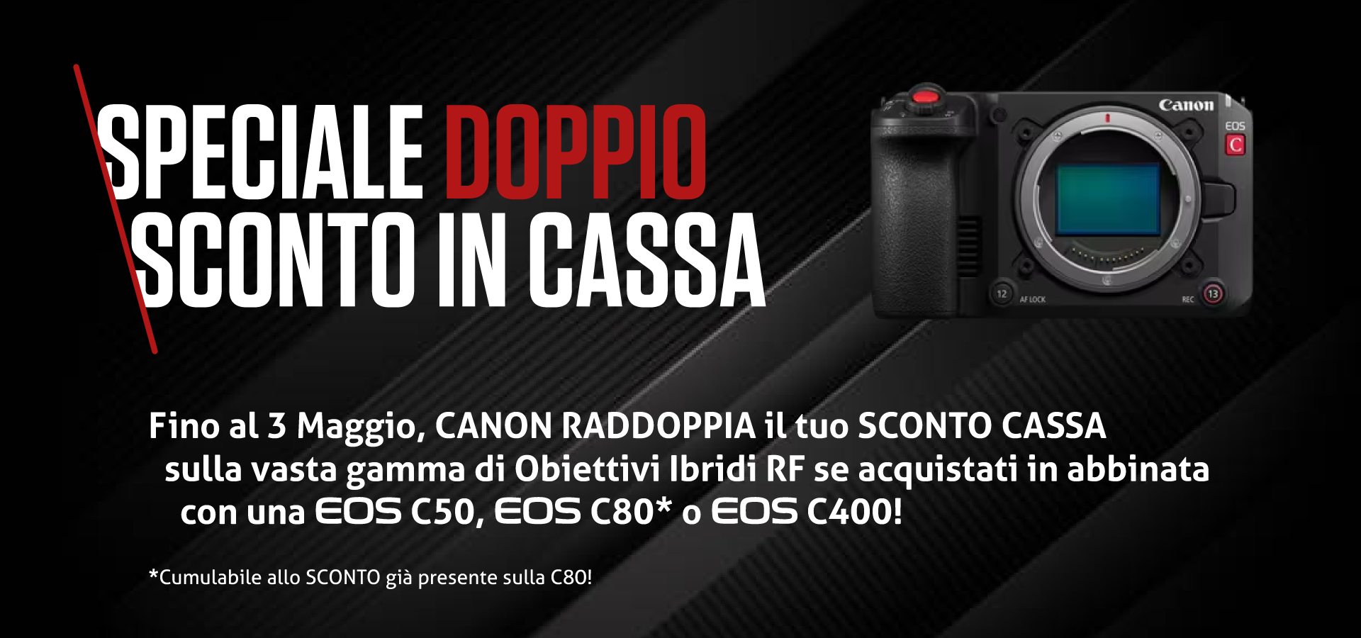 Canon - Sconto Cassa